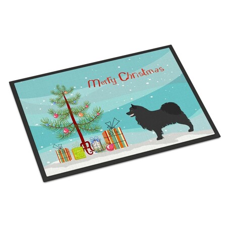 Carolines Treasures Swedish Lapphund Christmas Indoor or Outdoor Mat - 18 x 27 in. BB8509MAT